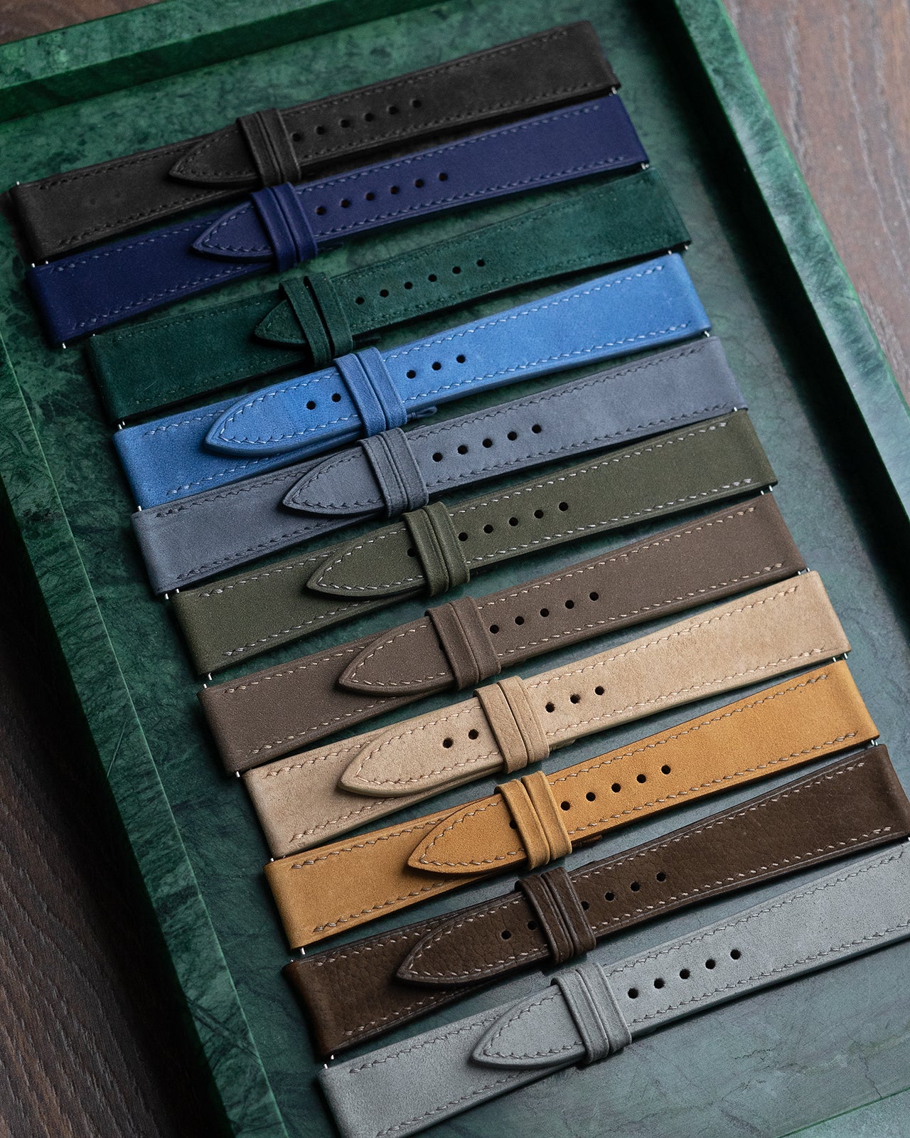 Custom - Nubuck Leather Strap