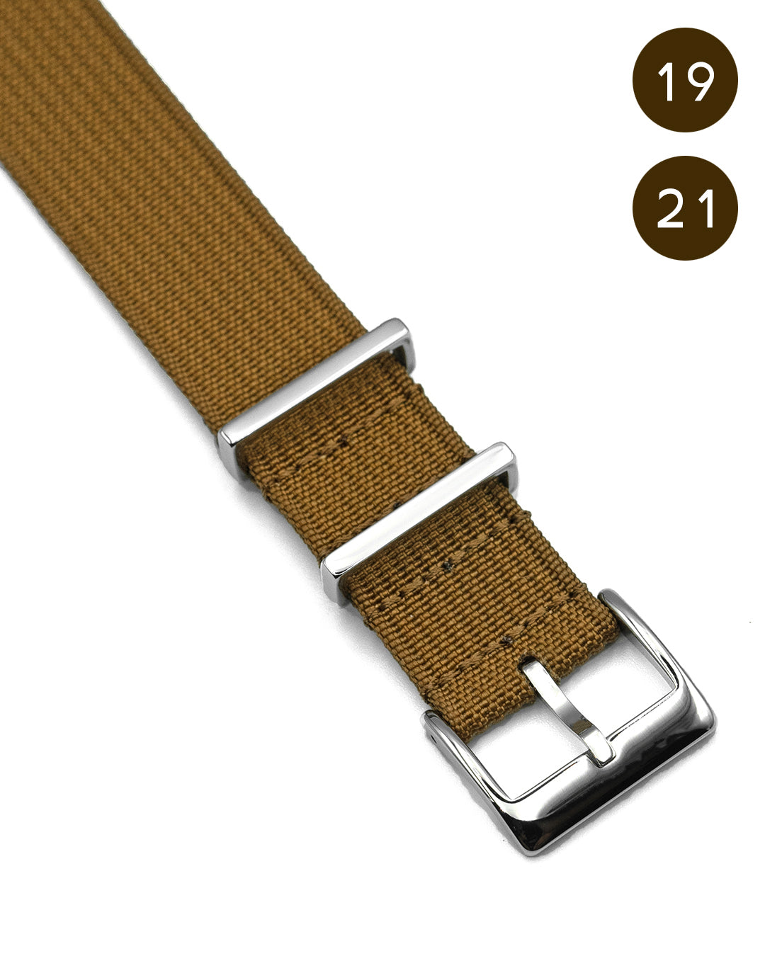 Nylon Vintage - Tanned Khaki (Single Pass, Odd Size)