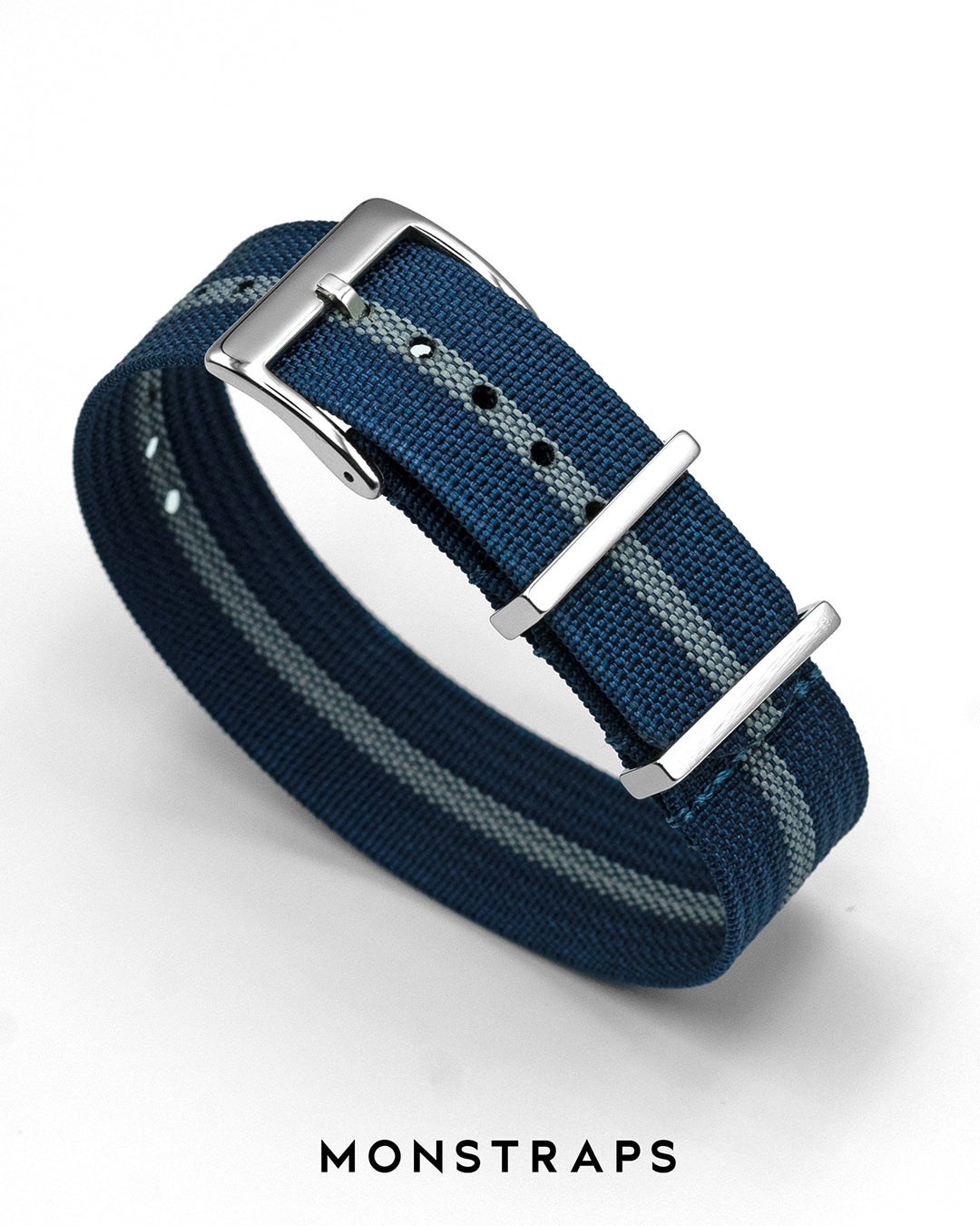 Meravel Bow Mesh Strap　（NAVY) MilitaryVelcro-6_96d16898-d2f6