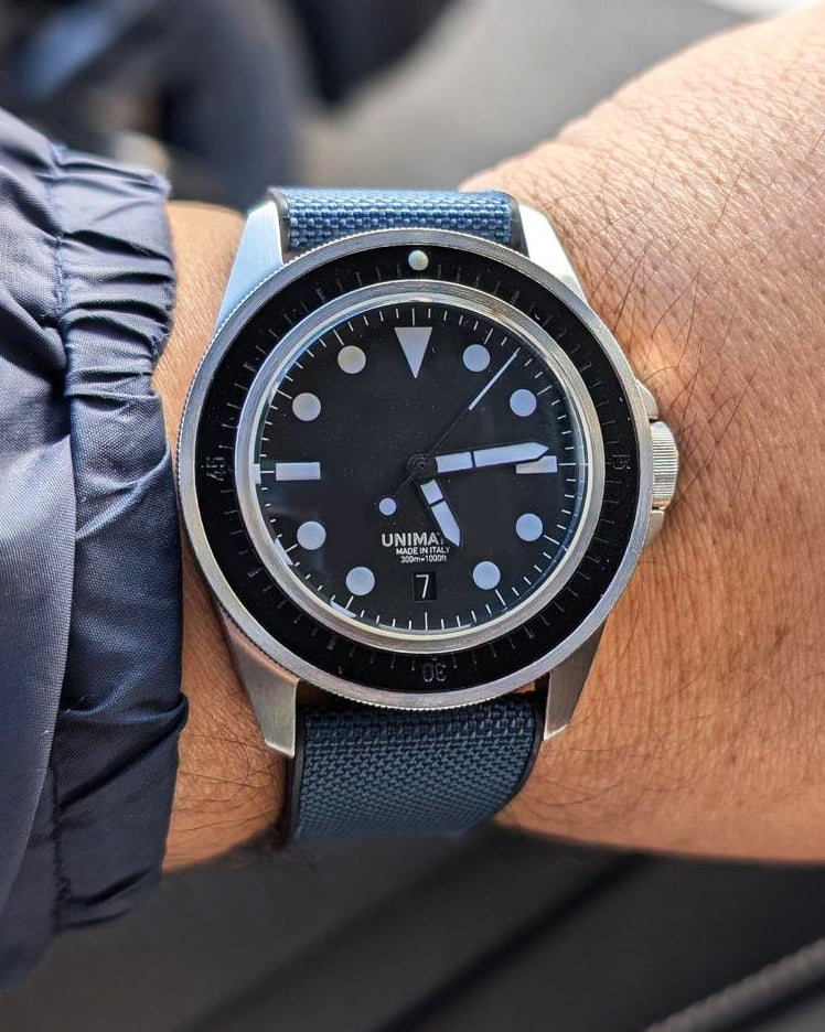 HYBRID FKM RUBBER - NAVY BLUE (NYLON)