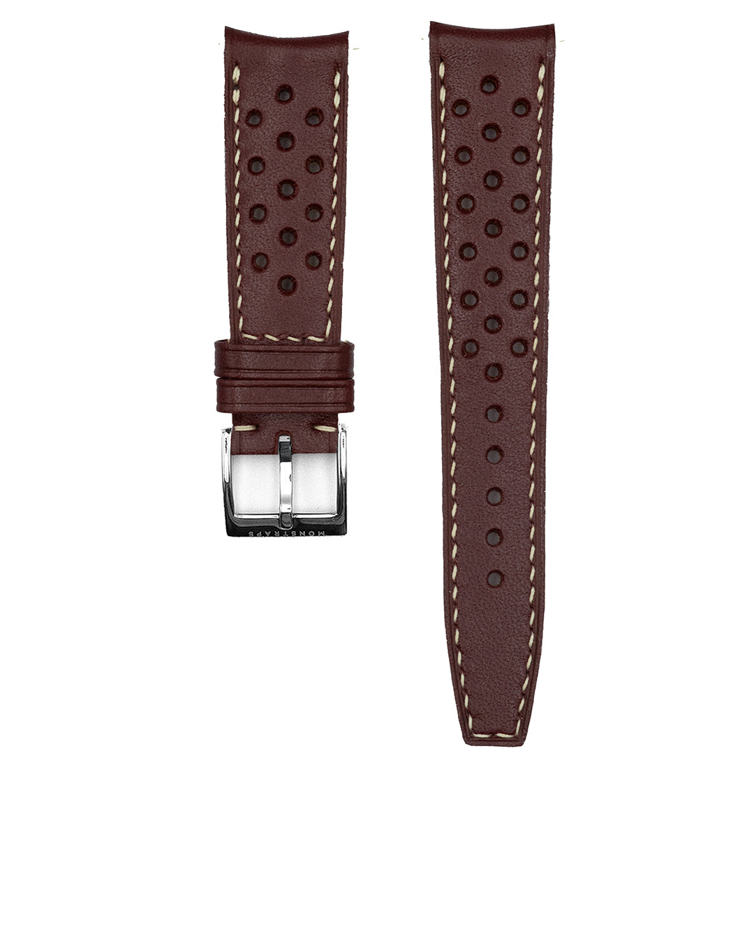(19mm) Rally Leather - Burgundy, Short