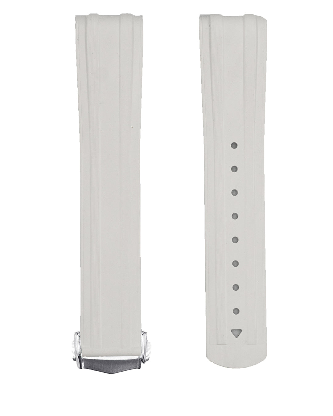 FKM RUBBER - FOR SEAMASTER DEPLOYANT STYLE (WHITE)