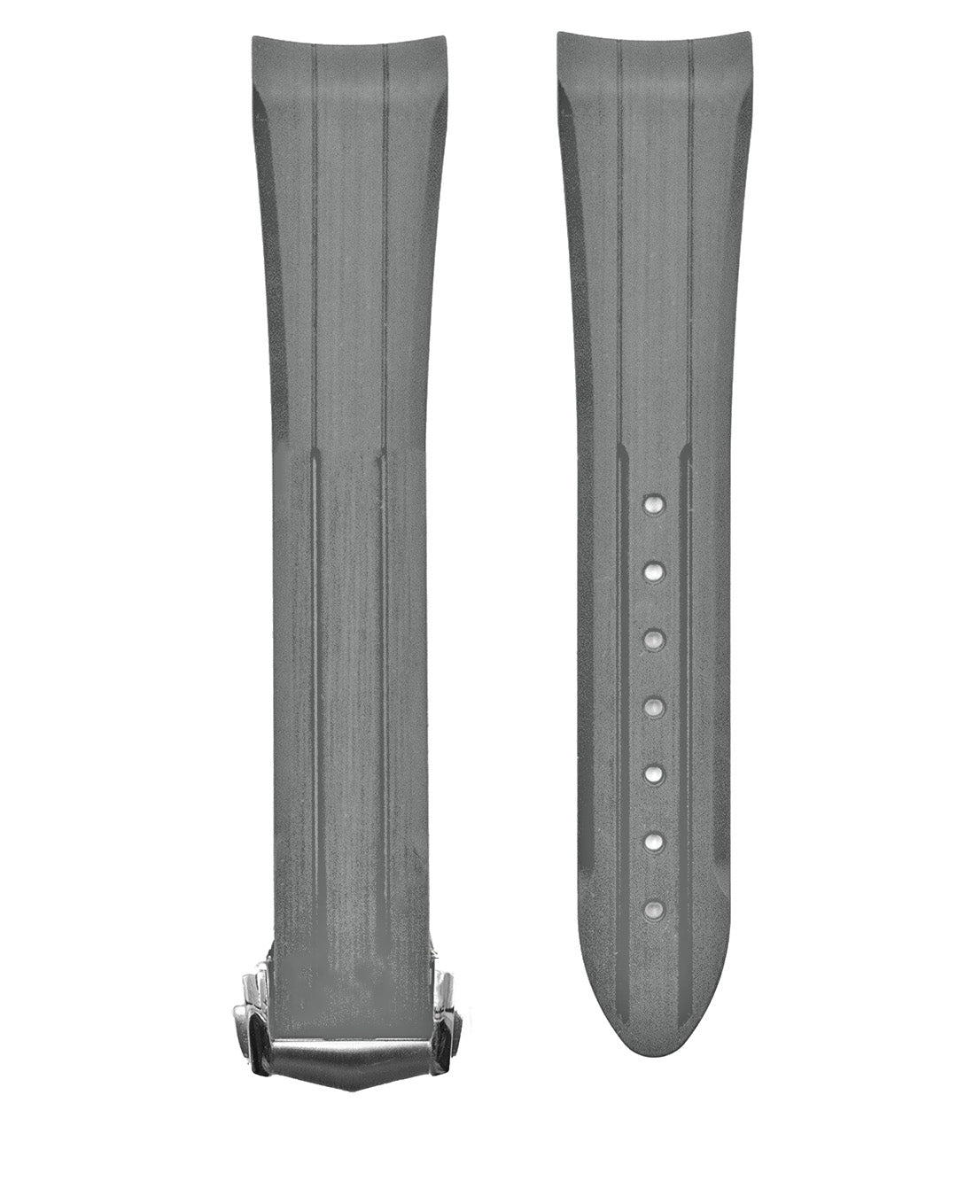 (LATEST!) FKM RUBBER- FOR SPEEDMASTER RACING / CHRONOSCOPE / MOONPHASE (GREY)