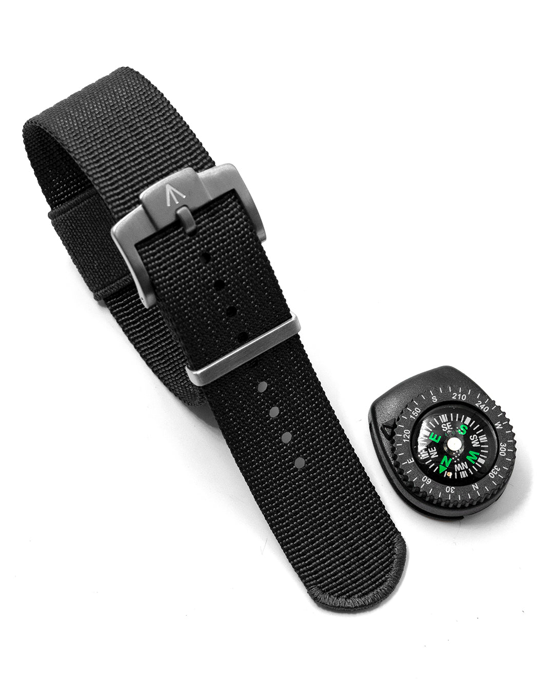 (EXCLUSIVE) Titanium Nylon Single Pass (Black)