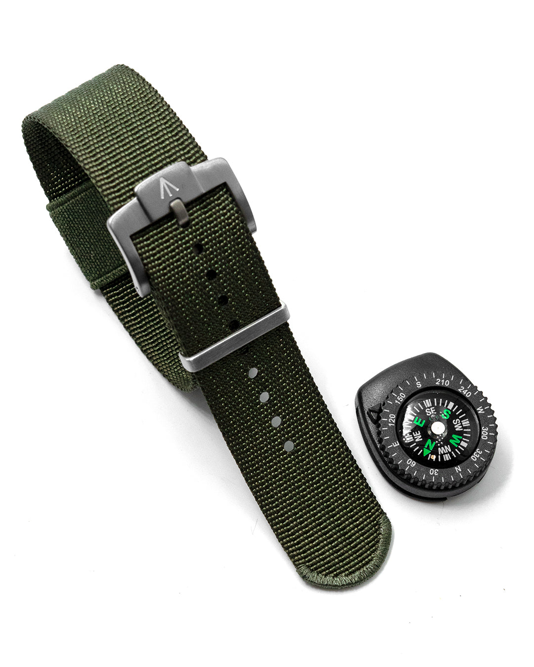 (EXCLUSIVE) Titanium Nylon Single Pass (Military Green)