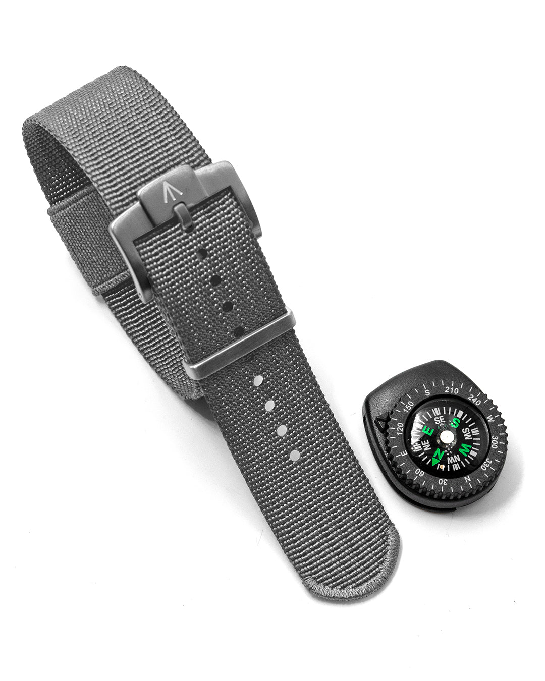 (EXCLUSIVE) Titanium Nylon Single Pass (Grey)