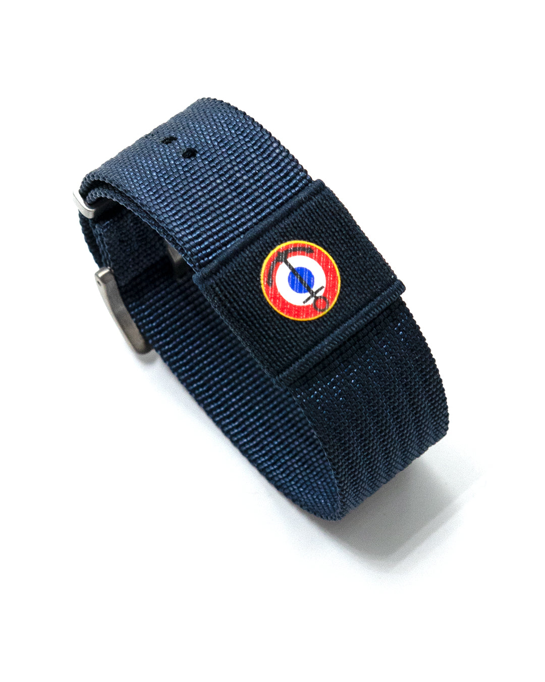 (EXCLUSIVE) Titanium Nylon Single Pass (Navy)