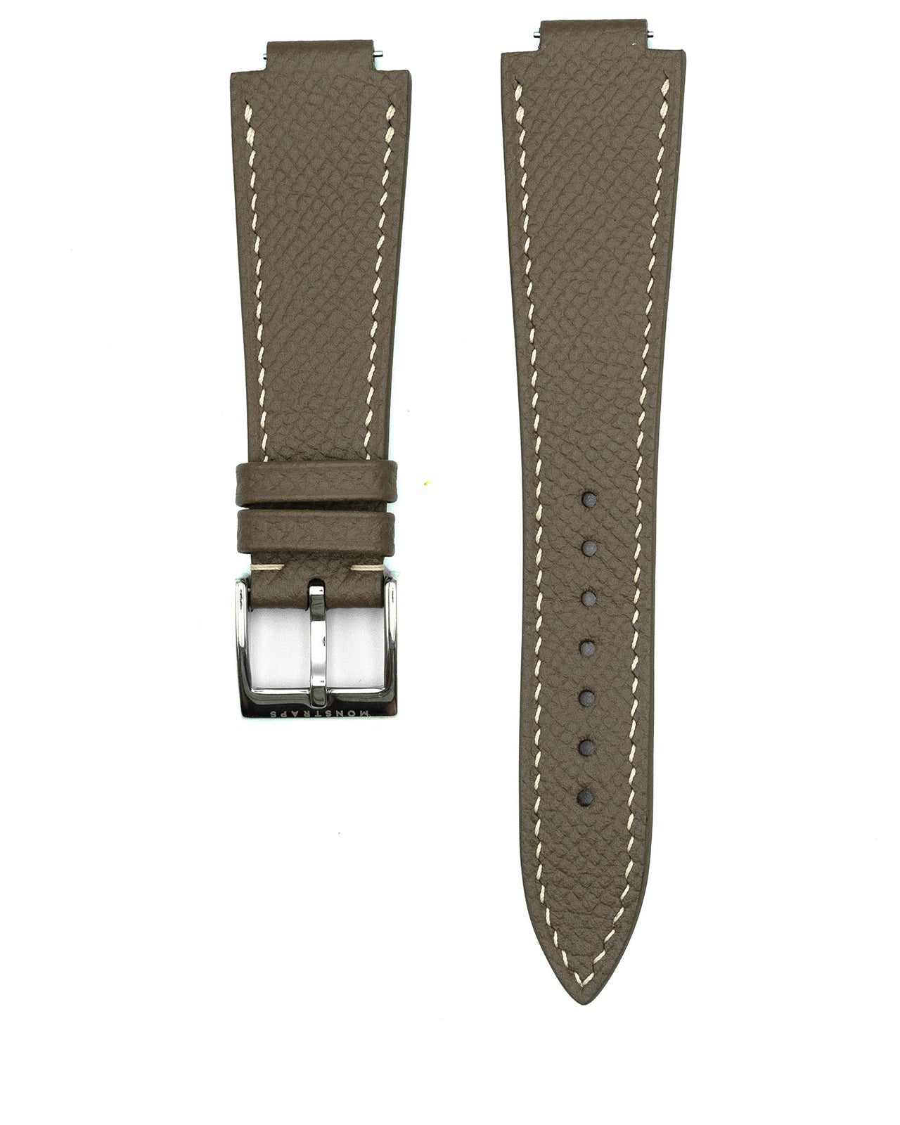 EPSOM LEATHER - FOR CITIZEN TSUYOSA SMALL SECONDS (TAUPE) - Monstraps