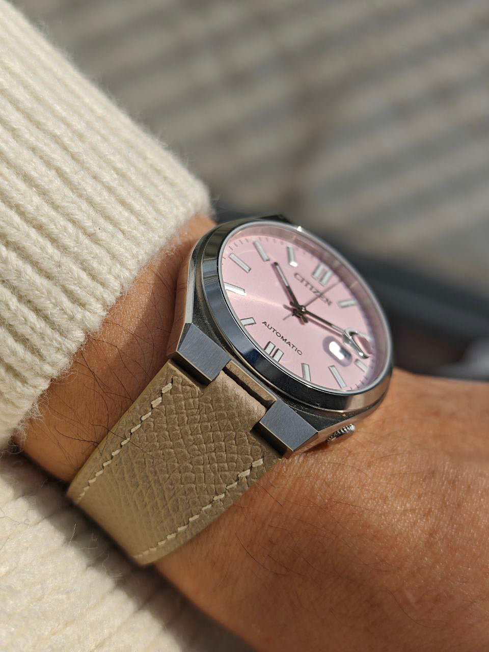 Custom made - Citizen Tsuyosa NJ series Strap