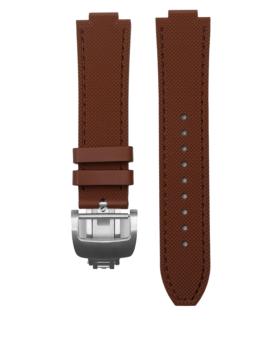 HYBRID RUBBER - FOR CITIZEN TSUYOSA SMALL SECONDS (BROWN)
