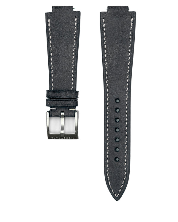 VINTAGE LEATHER - FOR CITIZEN TSUYOSA SMALL SECONDS (BLACK