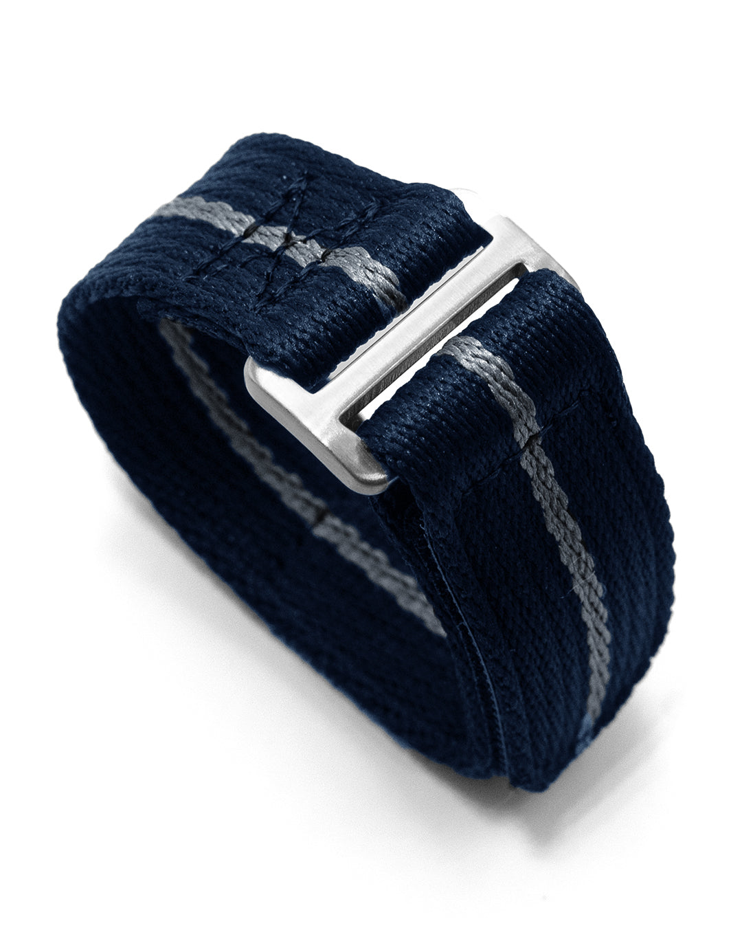 Velcro Premium - Midnight Blue with Grey Stripe (Regular and Short Option)