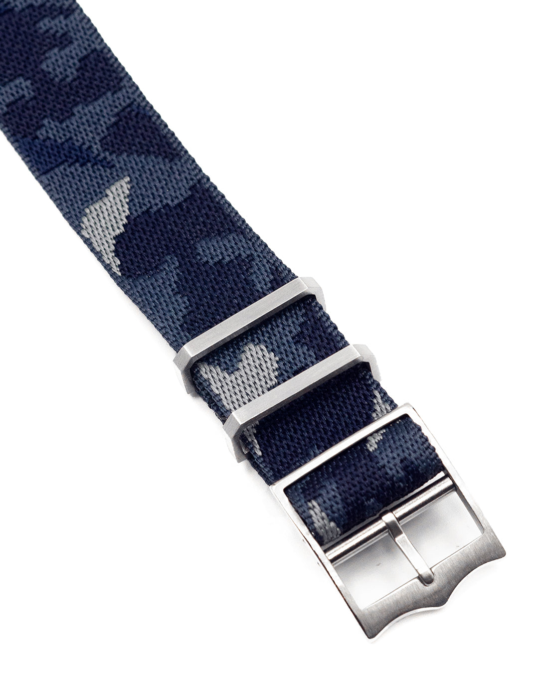 Blackbay Adjustable III - Woven Navy Camo - Monstraps
