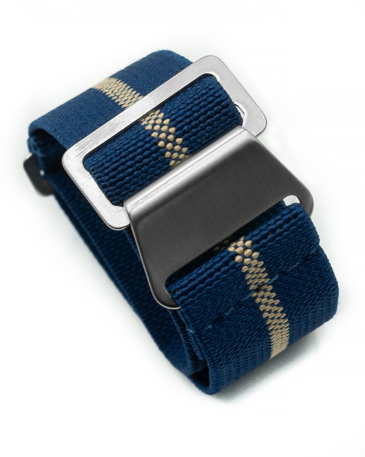 PARA Elastic - Navy with Khaki Stripes