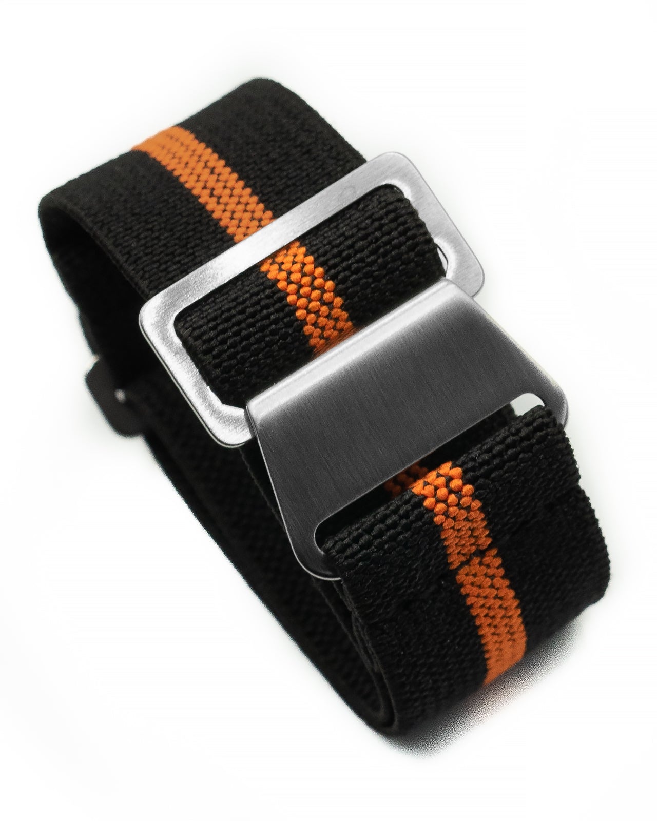 PARA Elastic - Black with Orange Stripes