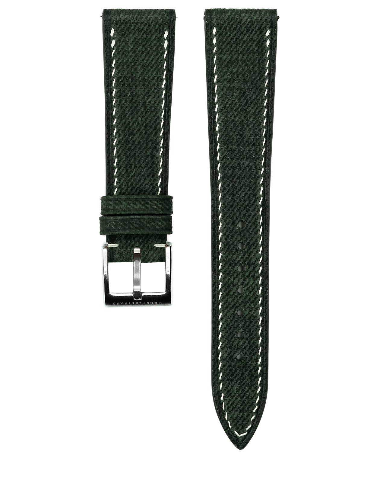 Fabric Leather Strap (Green)