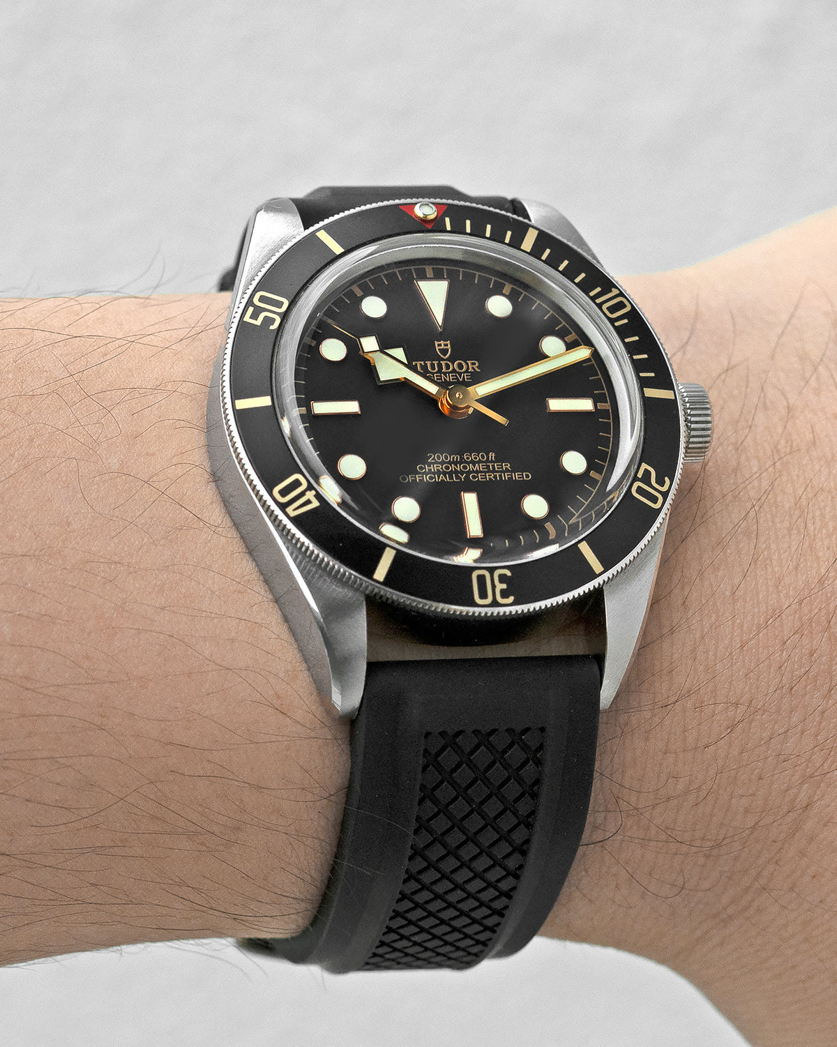 FKM RUBBER - SECURE FIT (BLACK)