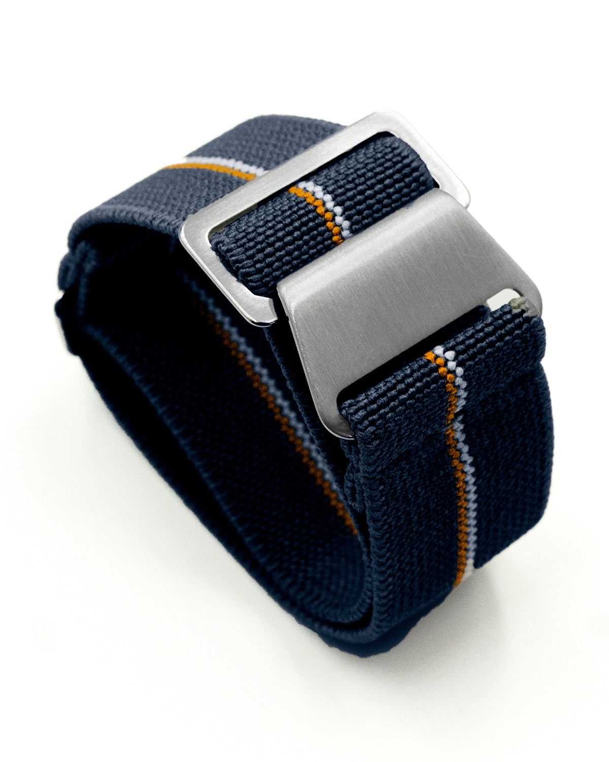 PARA Elastic - Navy with Orange + White Stripes