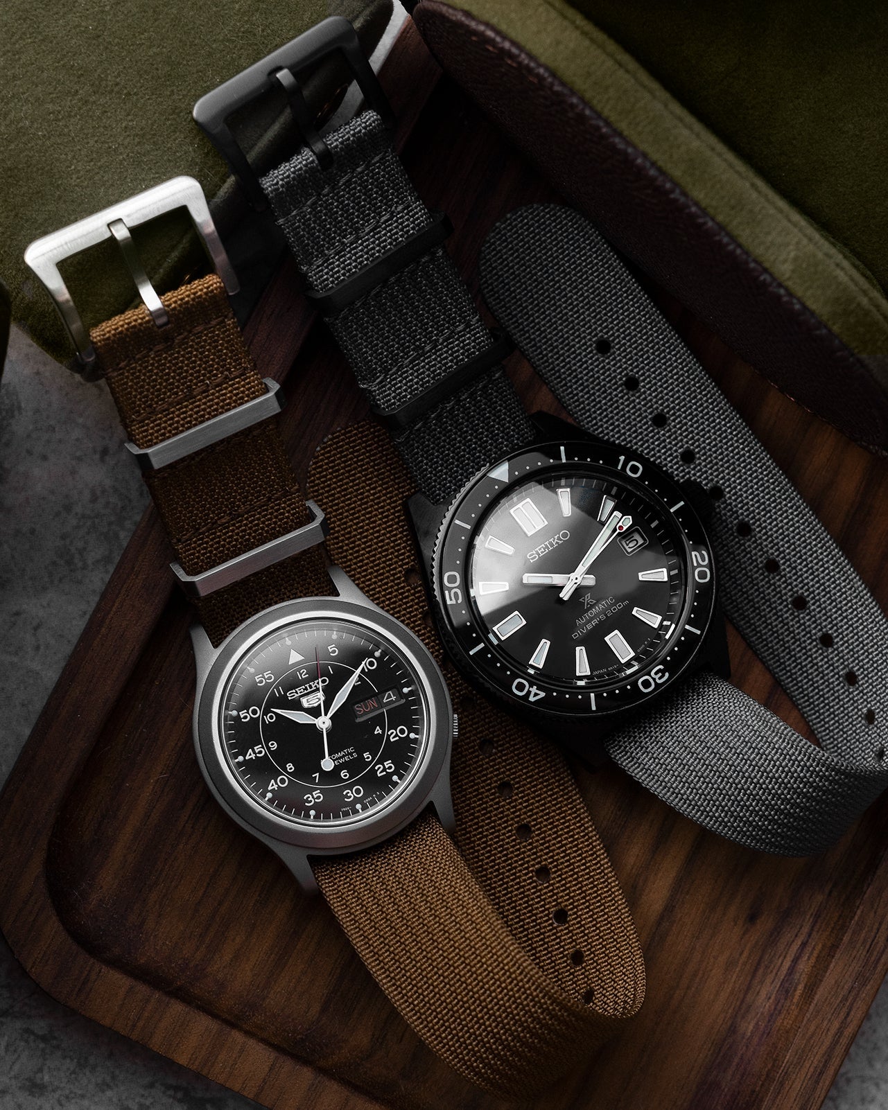 Nylon Vintage - Tanned Khaki (Single Pass, Odd Size)