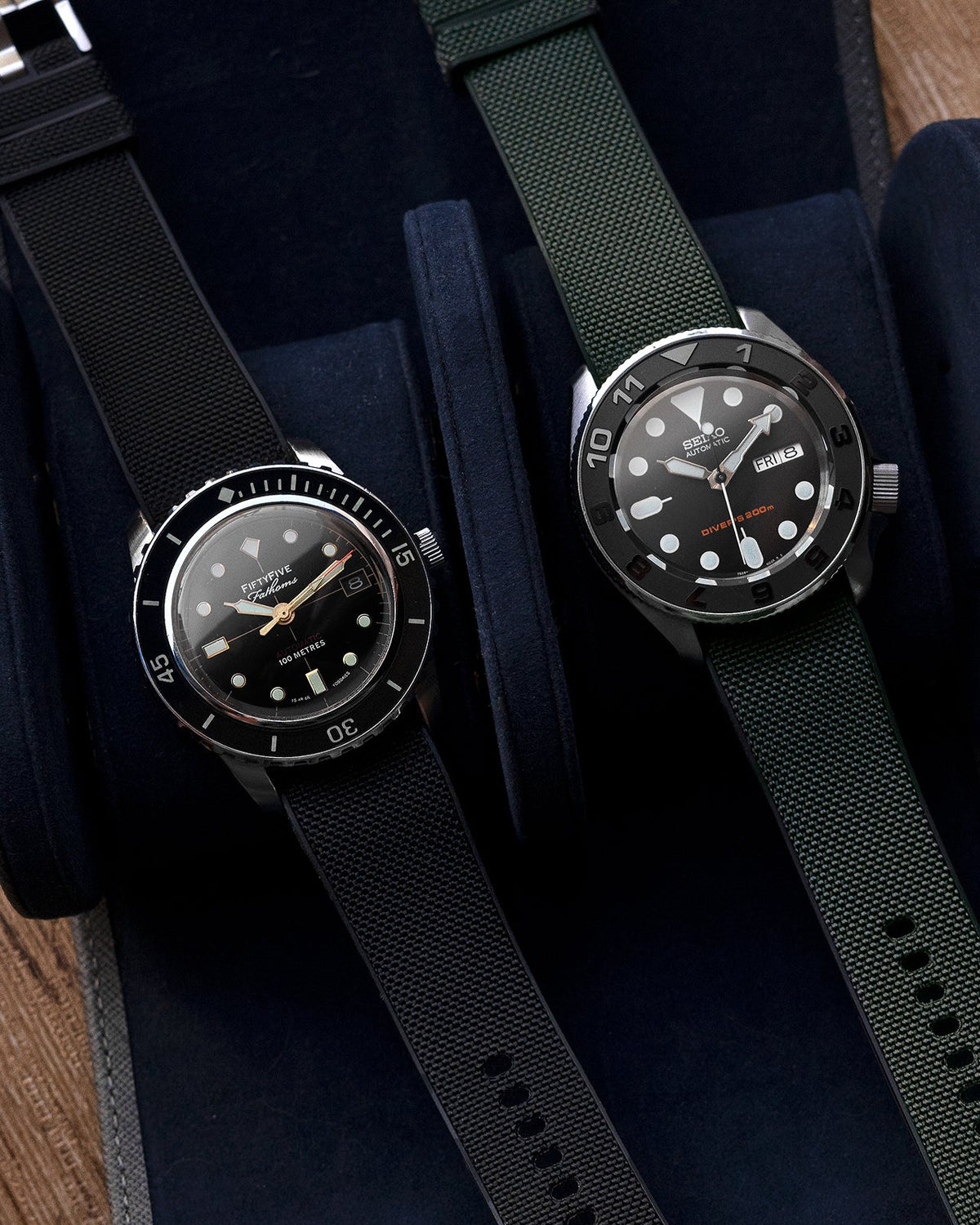 HYBRID FKM RUBBER - NAVY BLUE (NYLON)