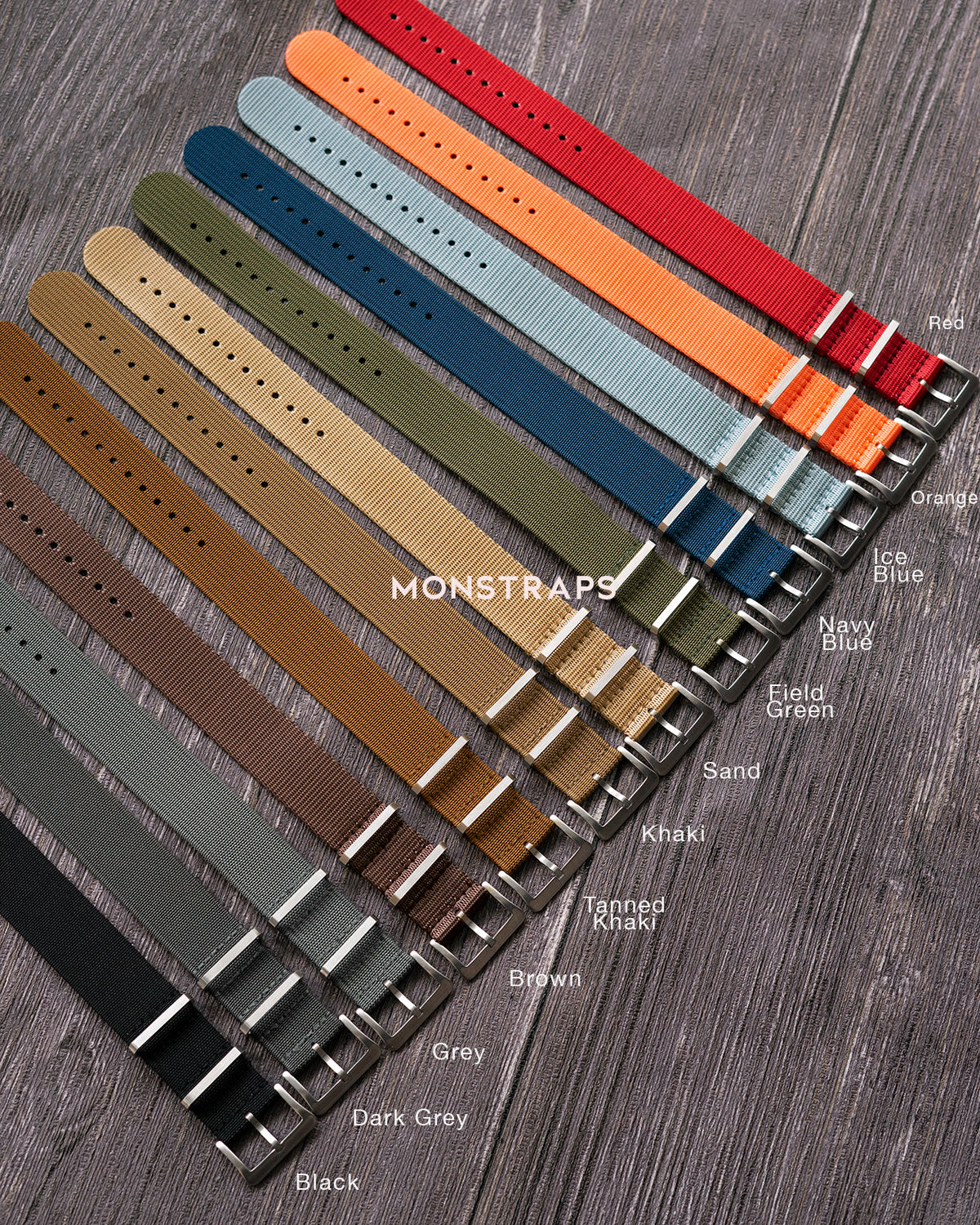 Nylon Vintage - Tanned Khaki (Single Pass)