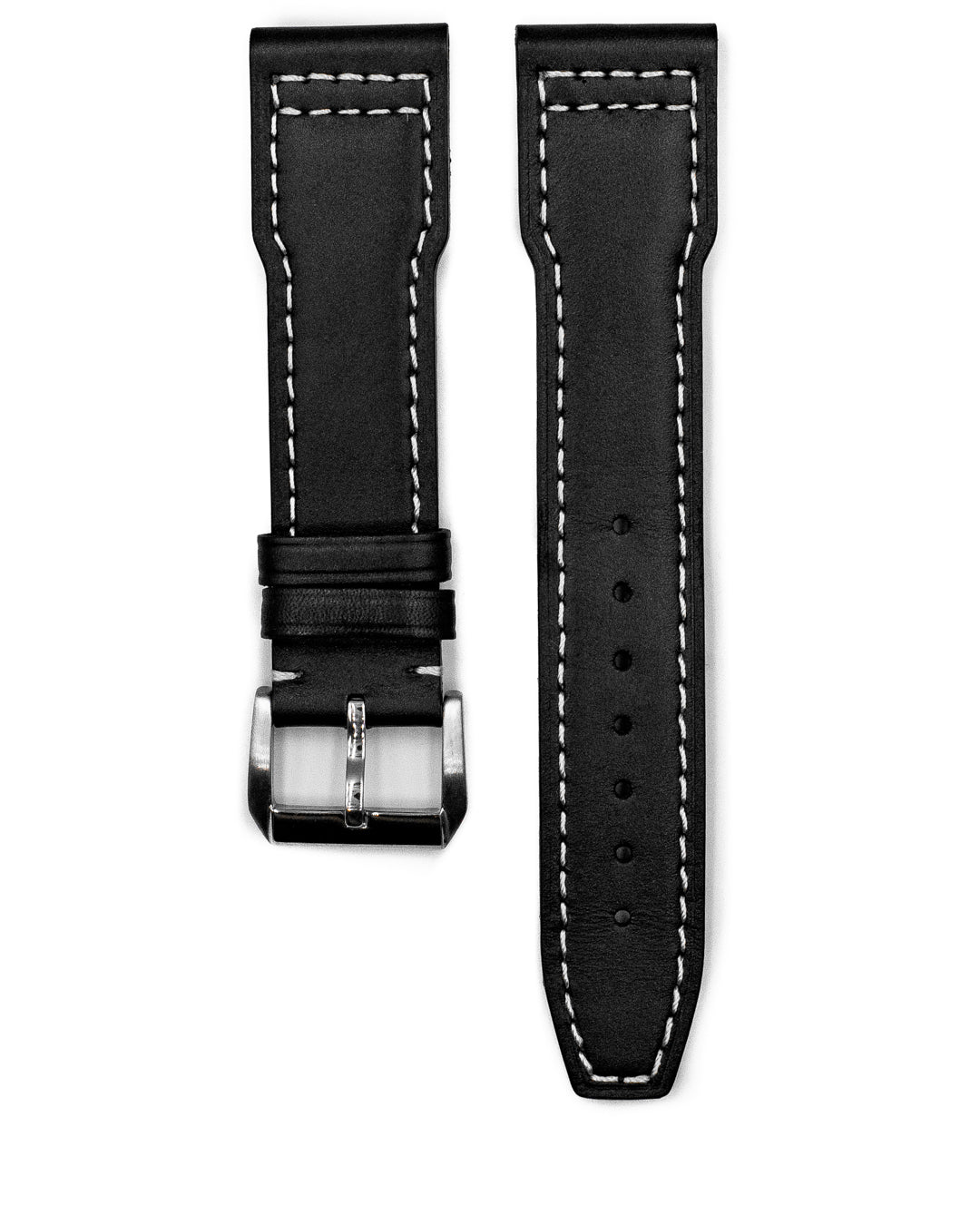 Pilot Strap -Raven Black (21mm)