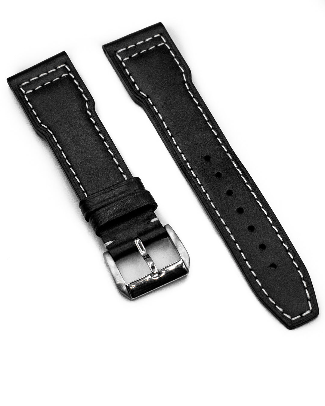 Pilot Strap -Raven Black (21mm)