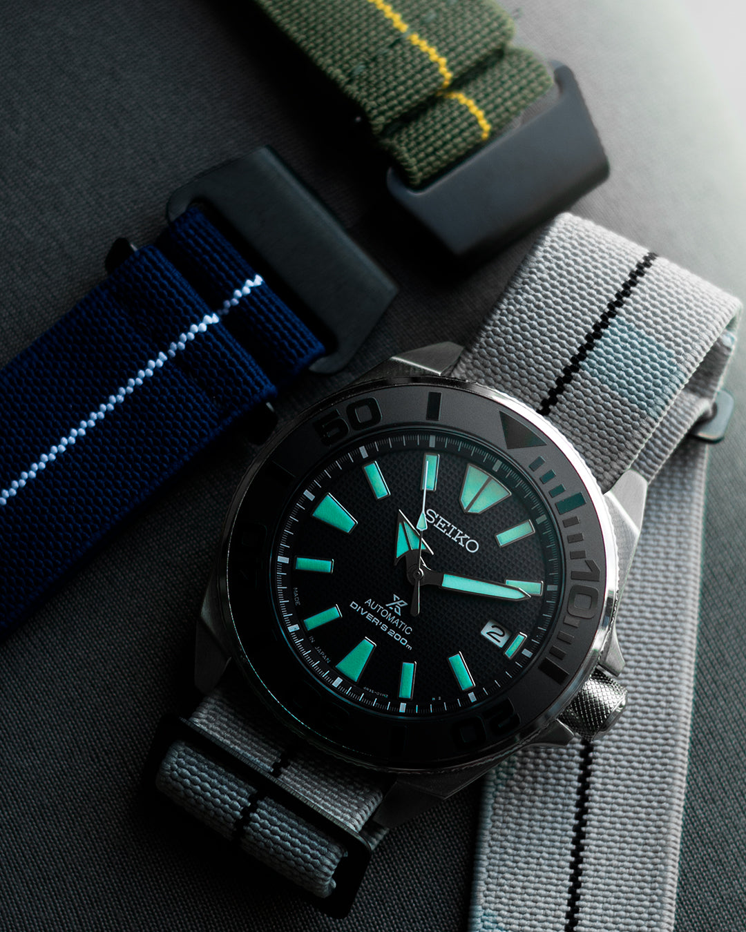 PARA Elastic (Stealth) - Grey with Black Centerline