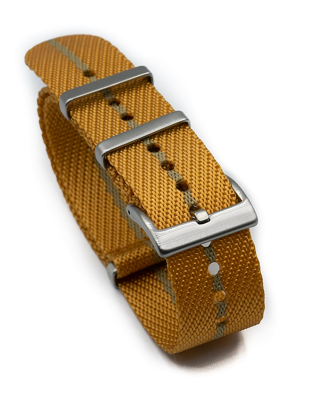 Nylon M II - Gold with Khaki centerline