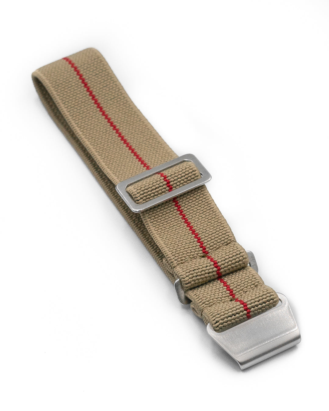PARA Elastic - Khaki with Red Centerline