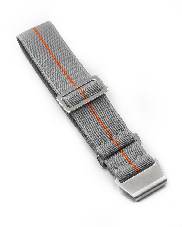 Meravel Bow Mesh Strap　（NAVY) Matte Navy Alligator Signature (Curved) Strap – Delugs