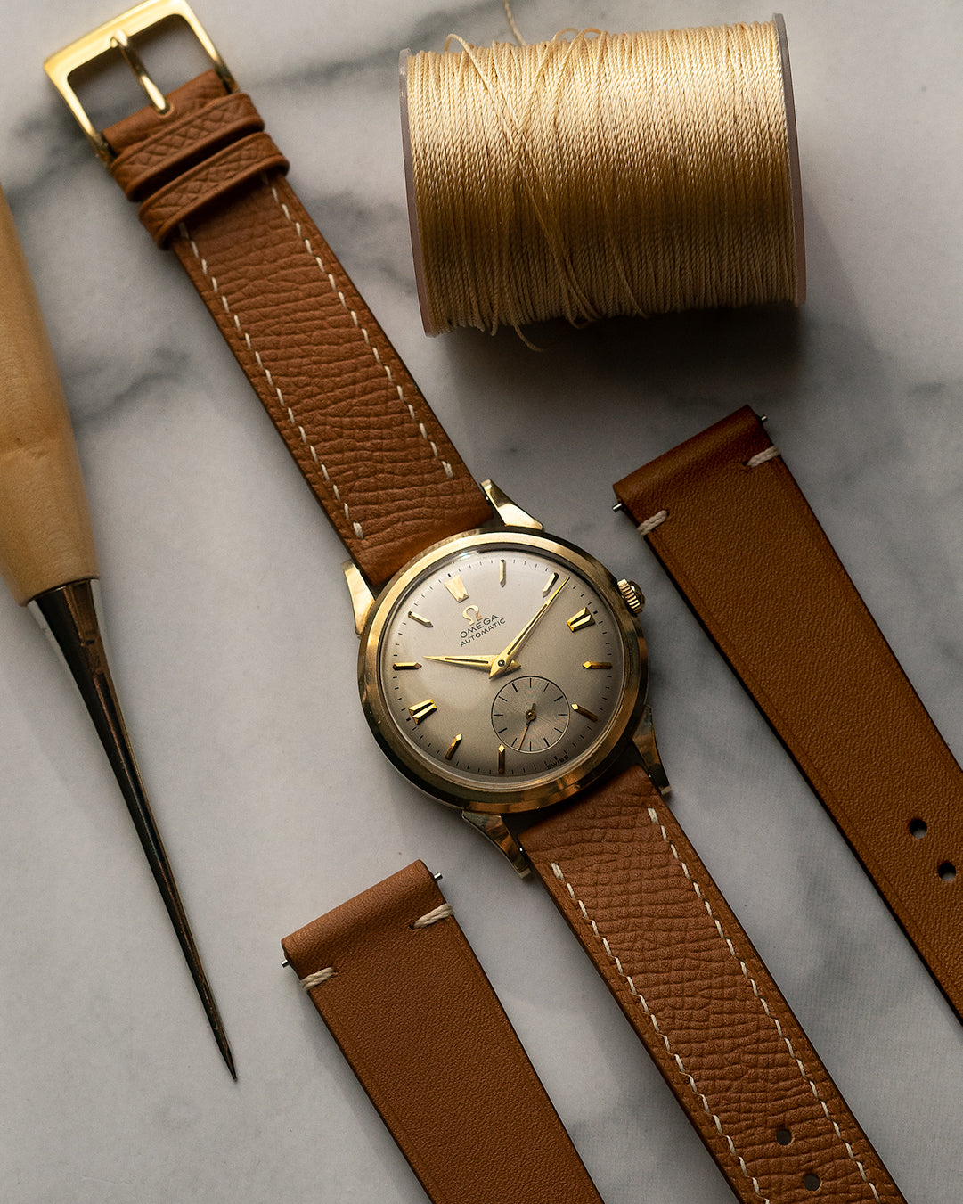 Epsom Leather Strap (Caramel)