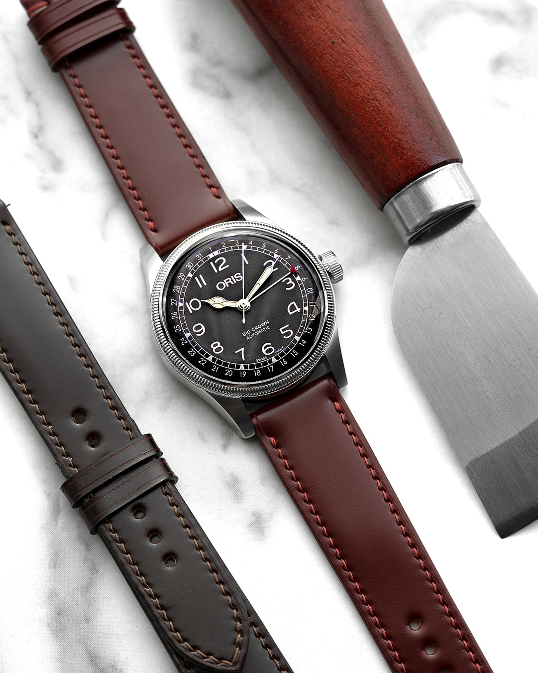 Shell Cordovan Strap (Umber)