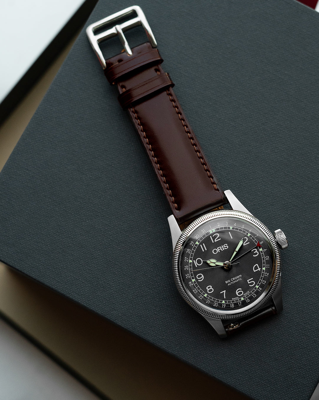 Shell Cordovan Strap (Burgundy)