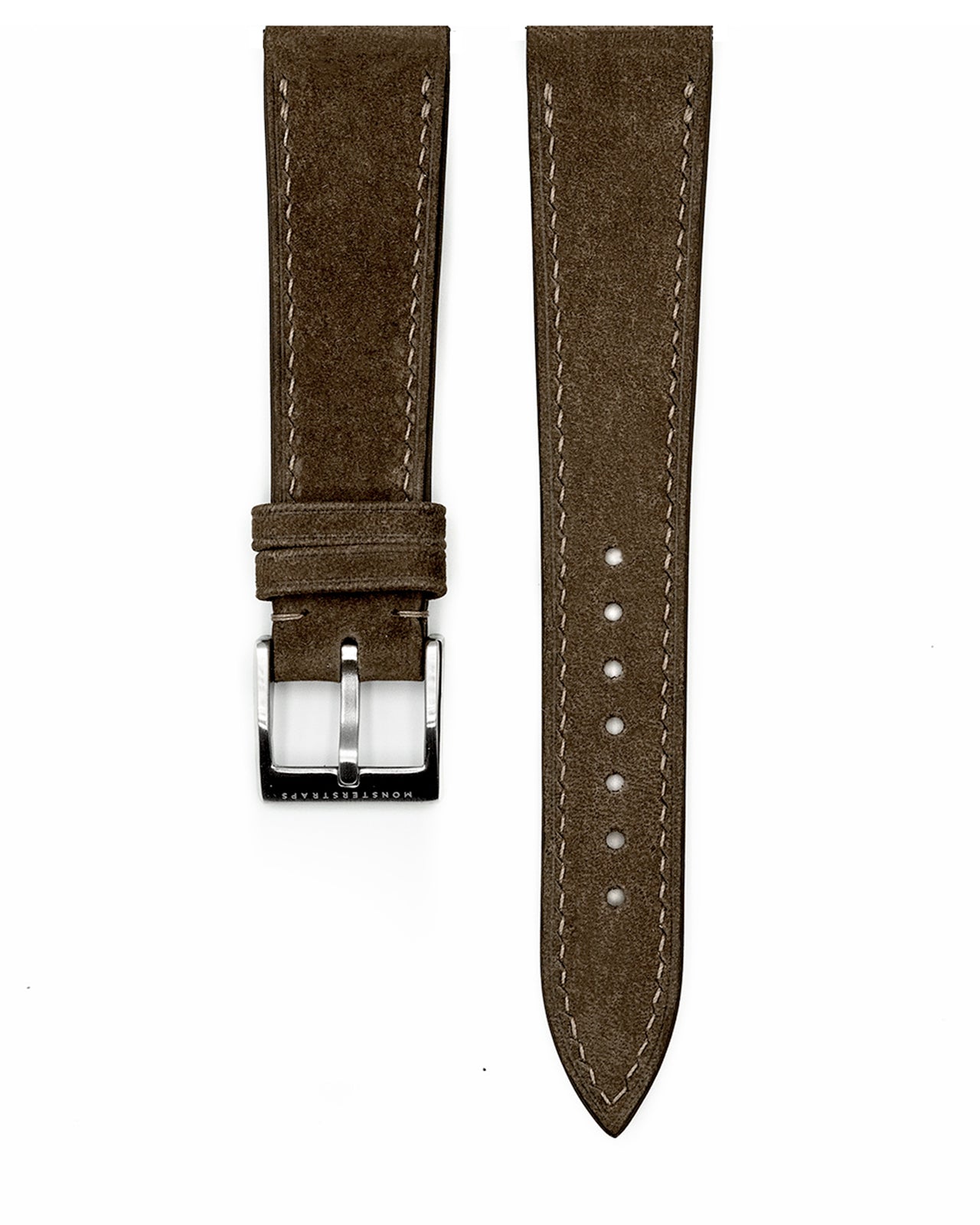 Nubuck Leather Strap (Rugged Brown)