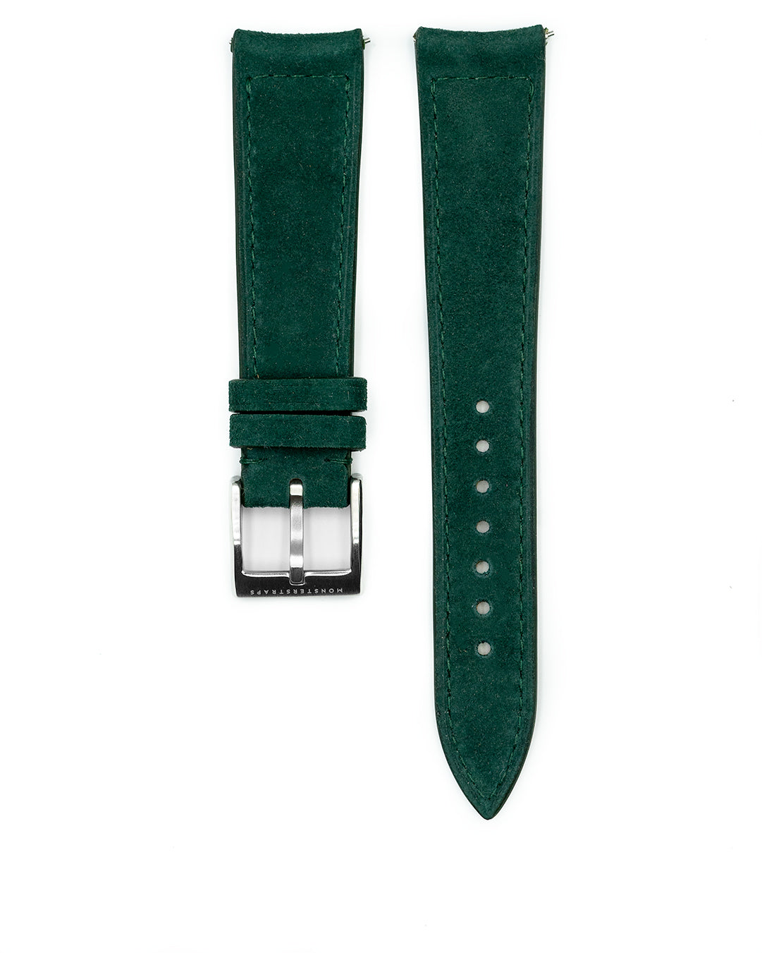 Suede Leather Strap (Royal Green)