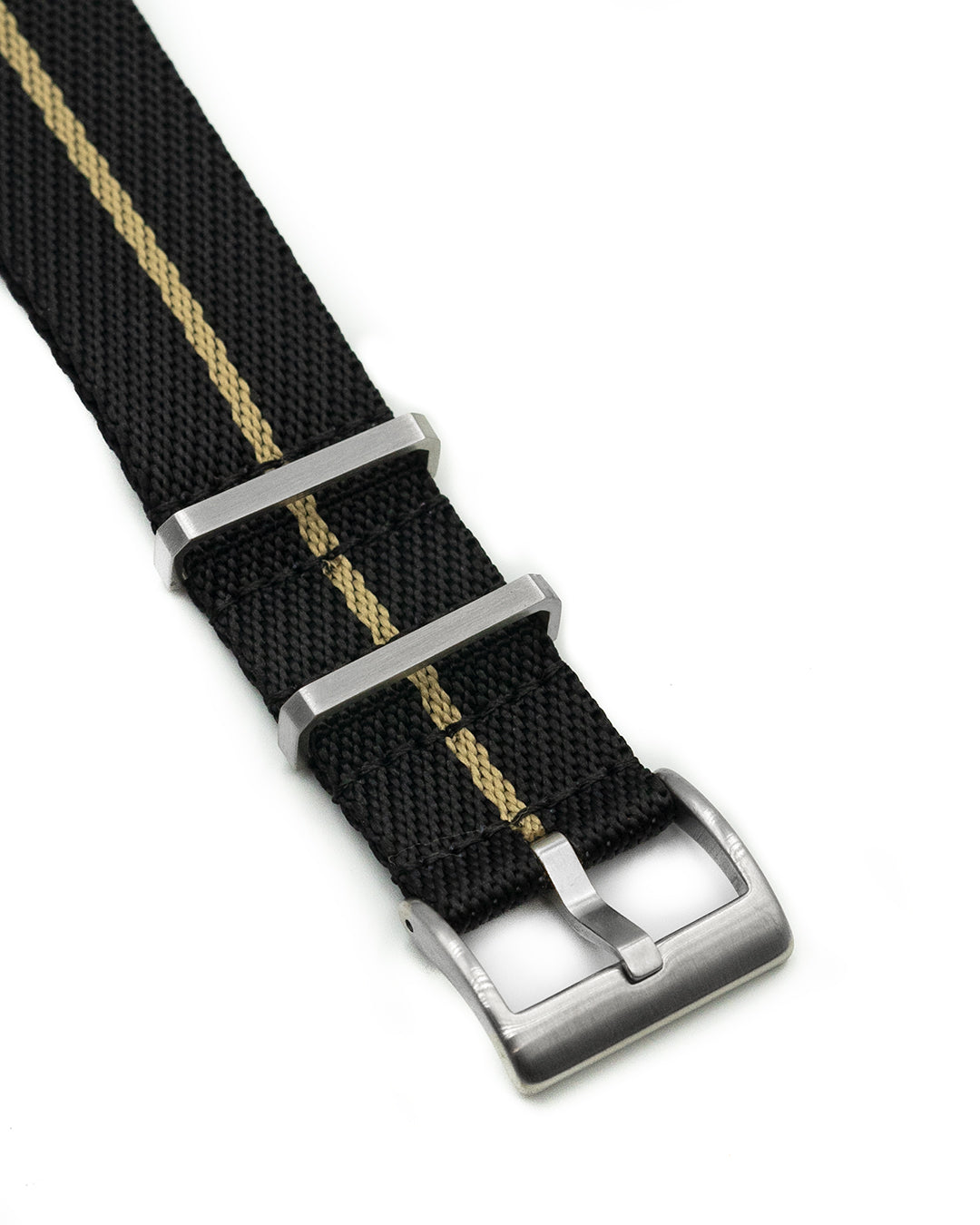 Nylon M II - Midnight Black with Khaki centerline