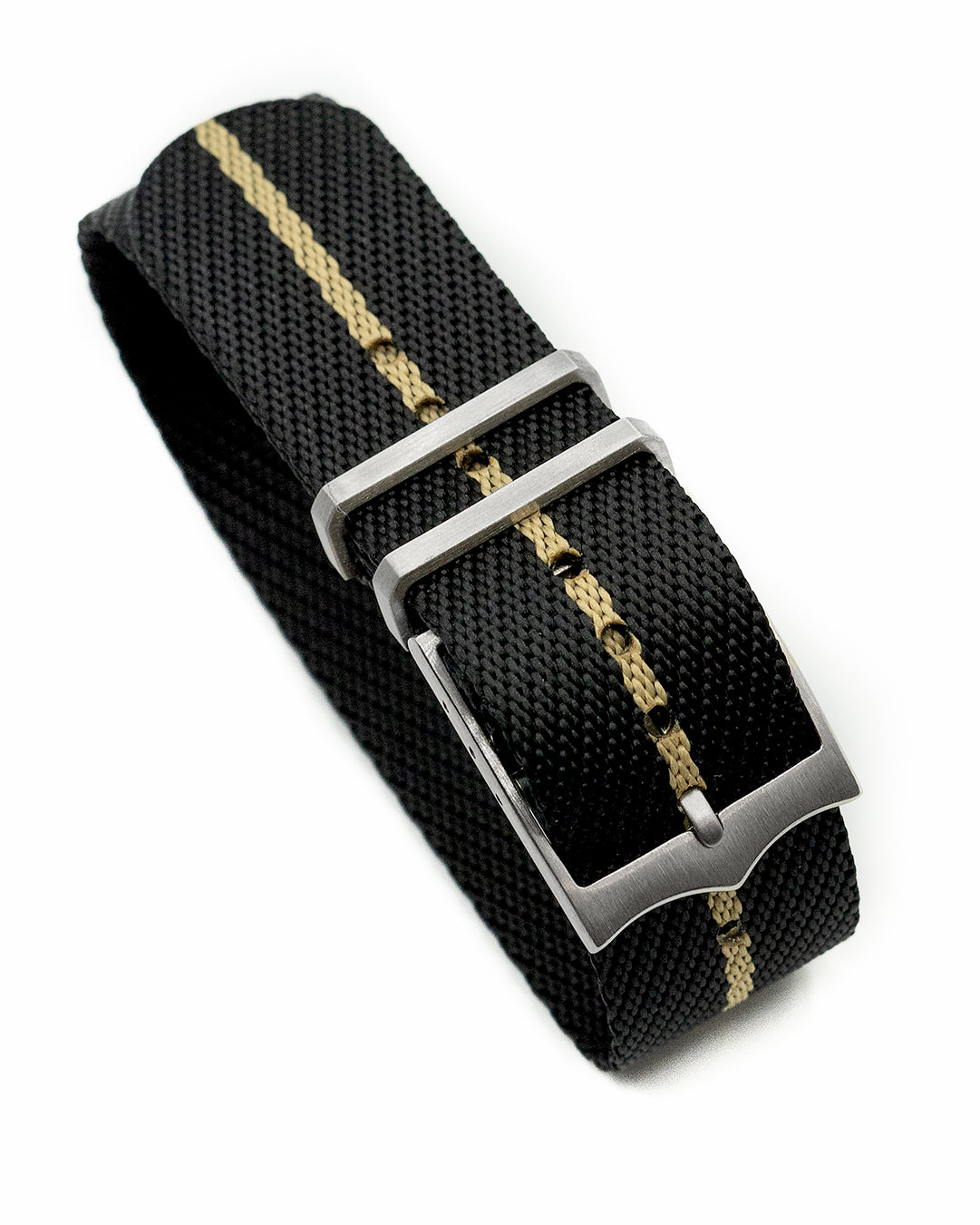 Blackbay Adjustable II - Midnight Black with Khaki Centerline