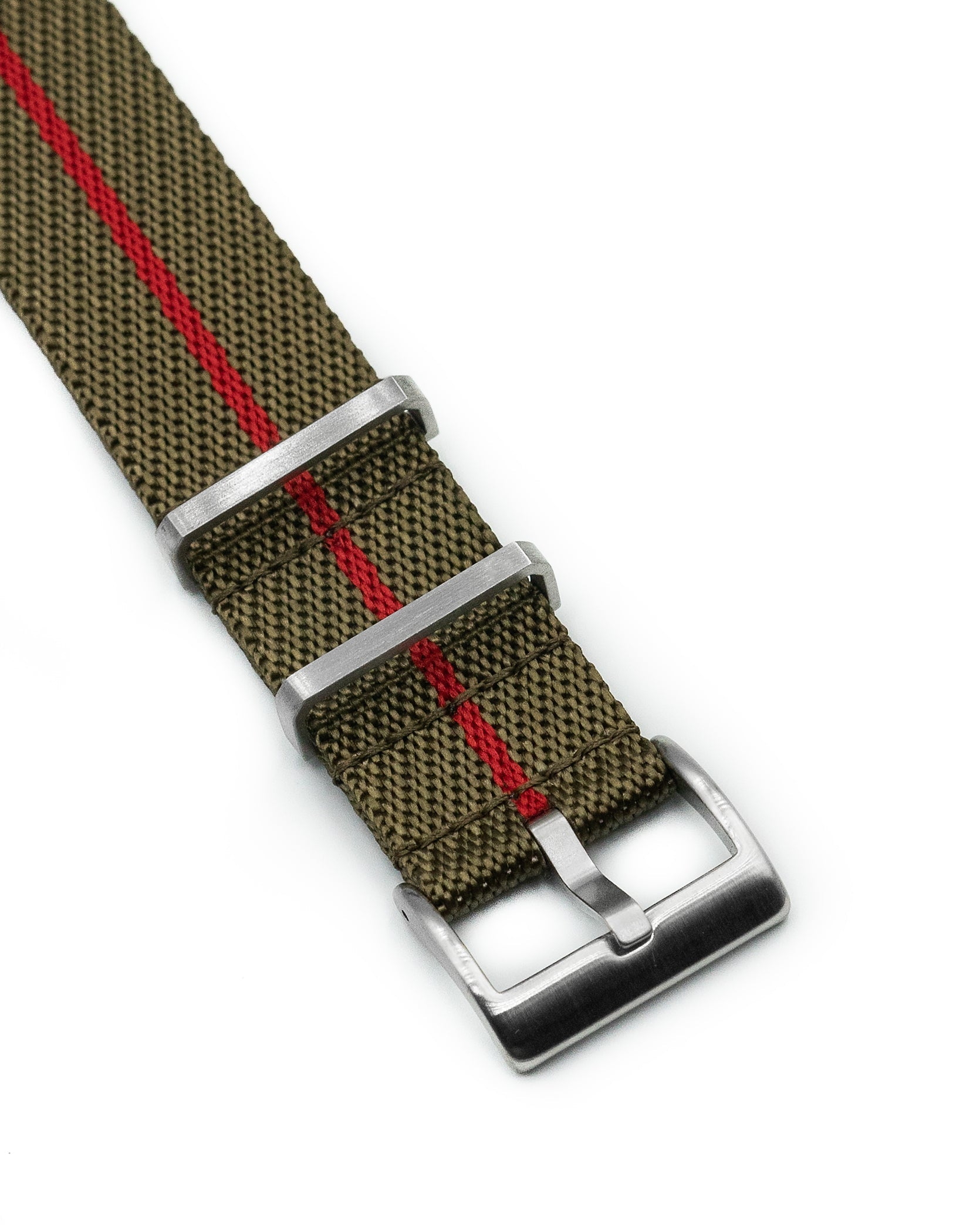 Nylon M II - Olive with red centerline