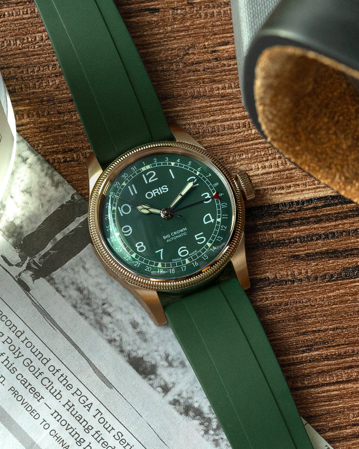 VULCANISED RUBBER - GREEN (STRAIGHT ENDS)