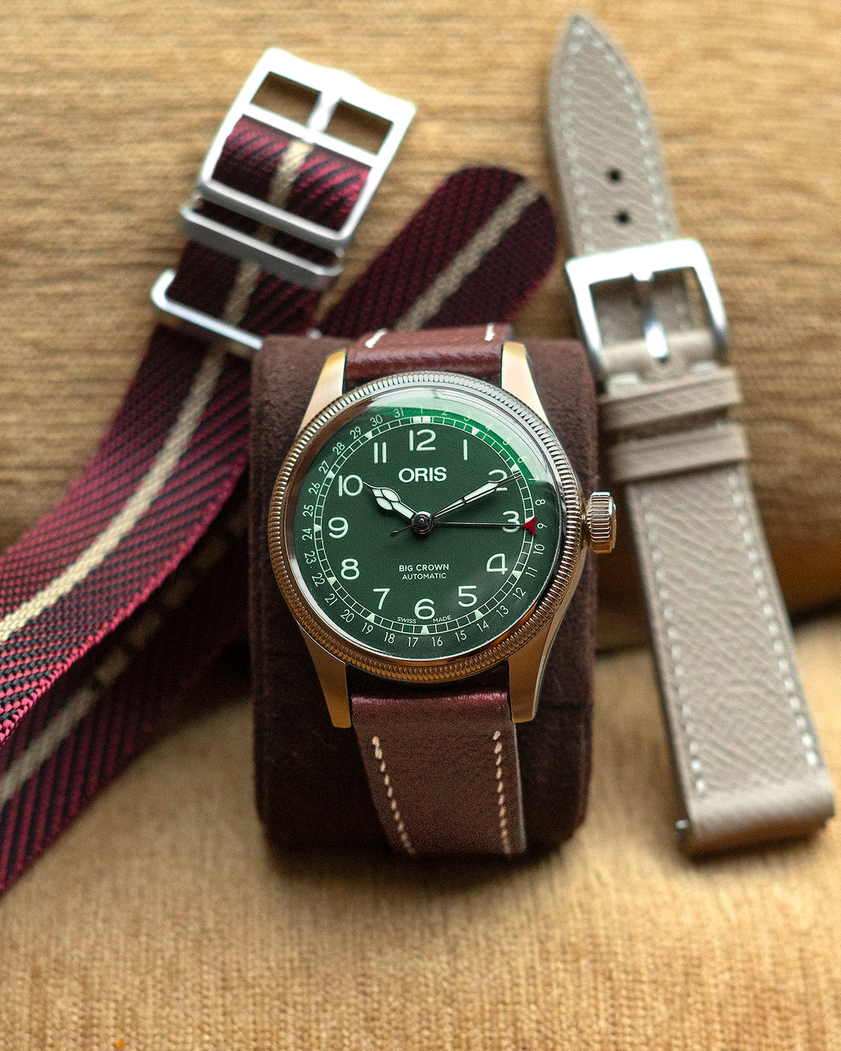 Epsom Leather Strap (Umber)