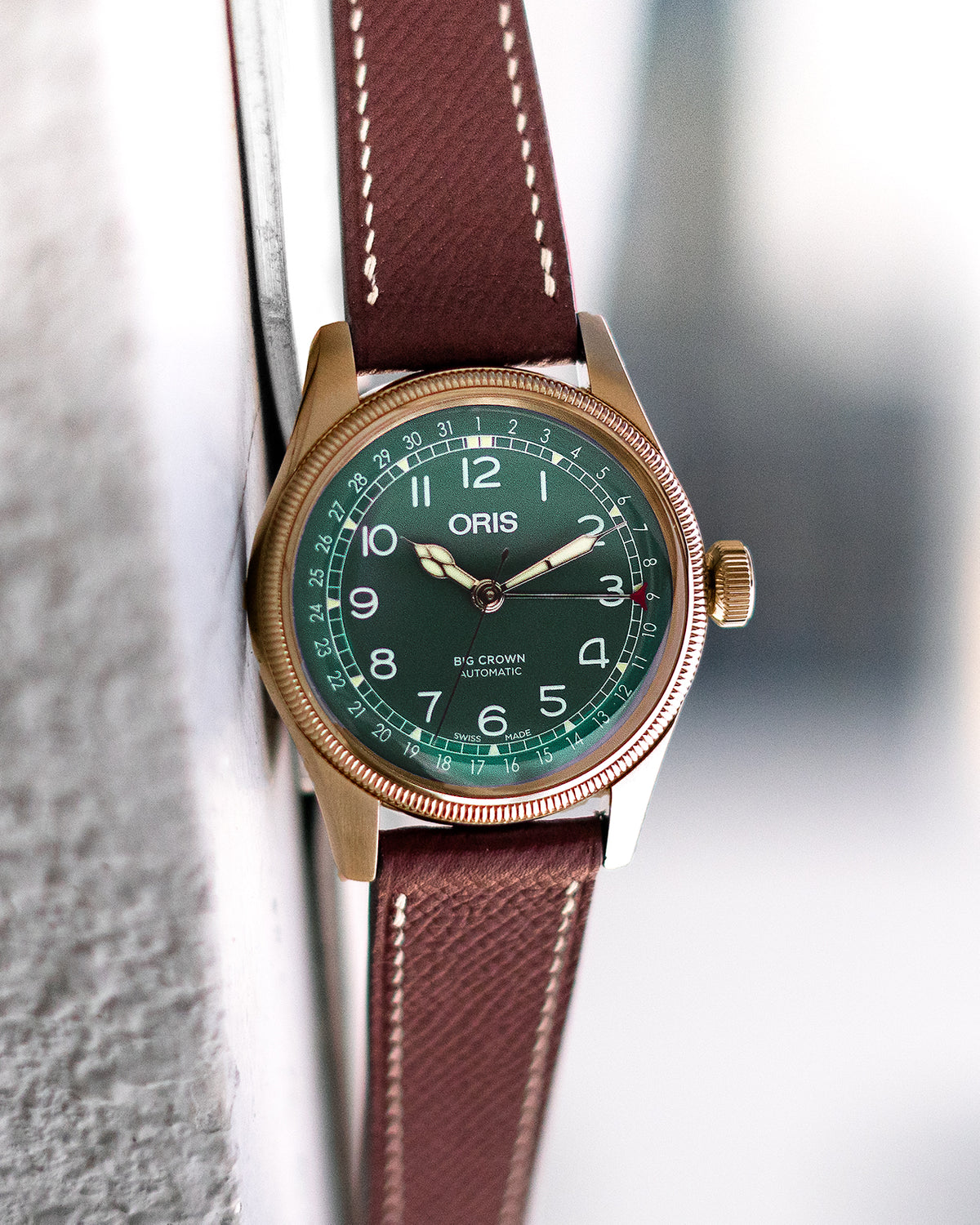 Epsom Leather Strap (Umber)