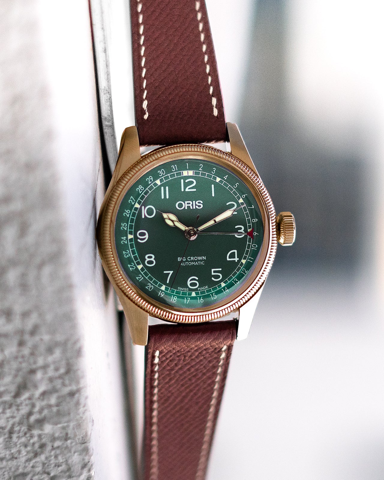 Epsom Leather Strap (Umber)