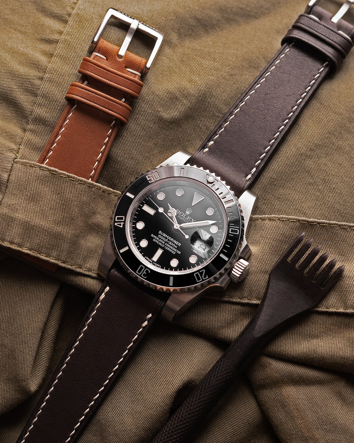 Novonappa Leather Strap (Caramel)