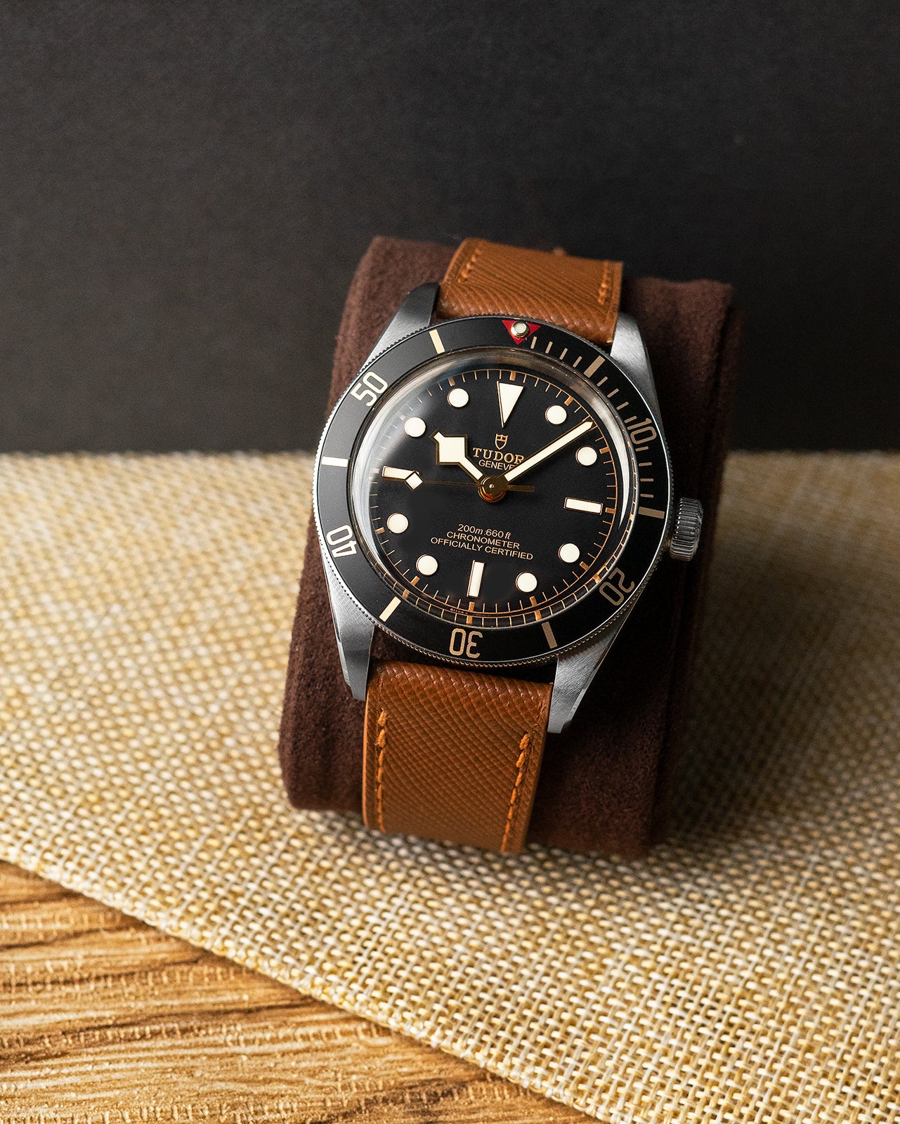 Malt Padded Italian Vintage Leather Watch Band, 18mm 20mm 22mm