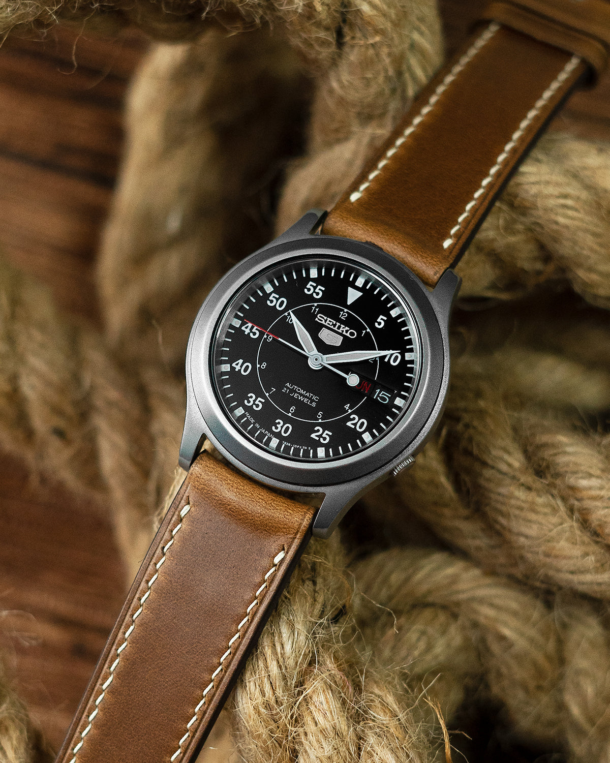 Horween CXL Leather Strap (Whisky)