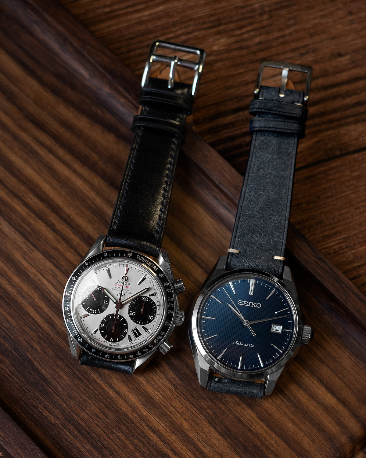 Shell Cordovan Strap (Black)