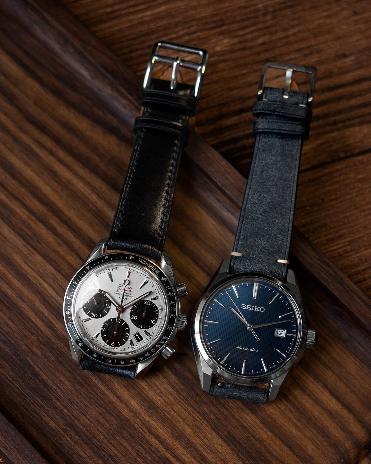 Shell Cordovan Strap (Black)