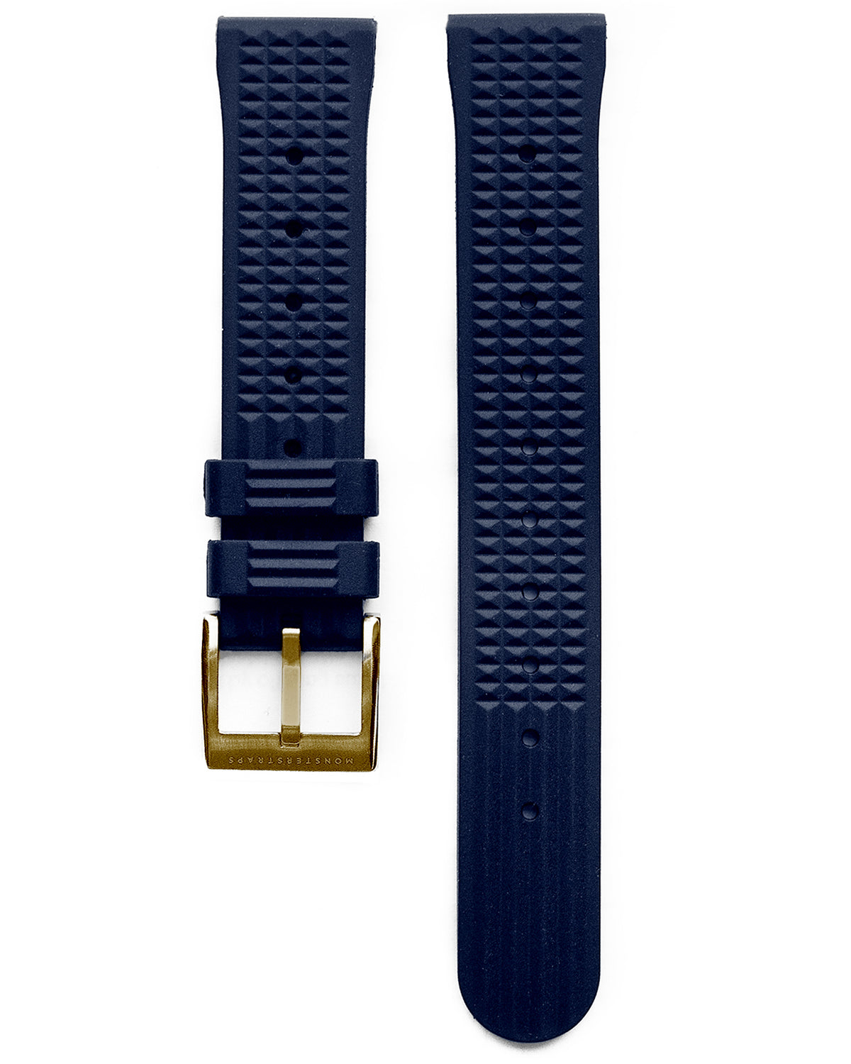 FKM RUBBER - WAFFLE STRAP (NAVY, VINTAGE STYLE)