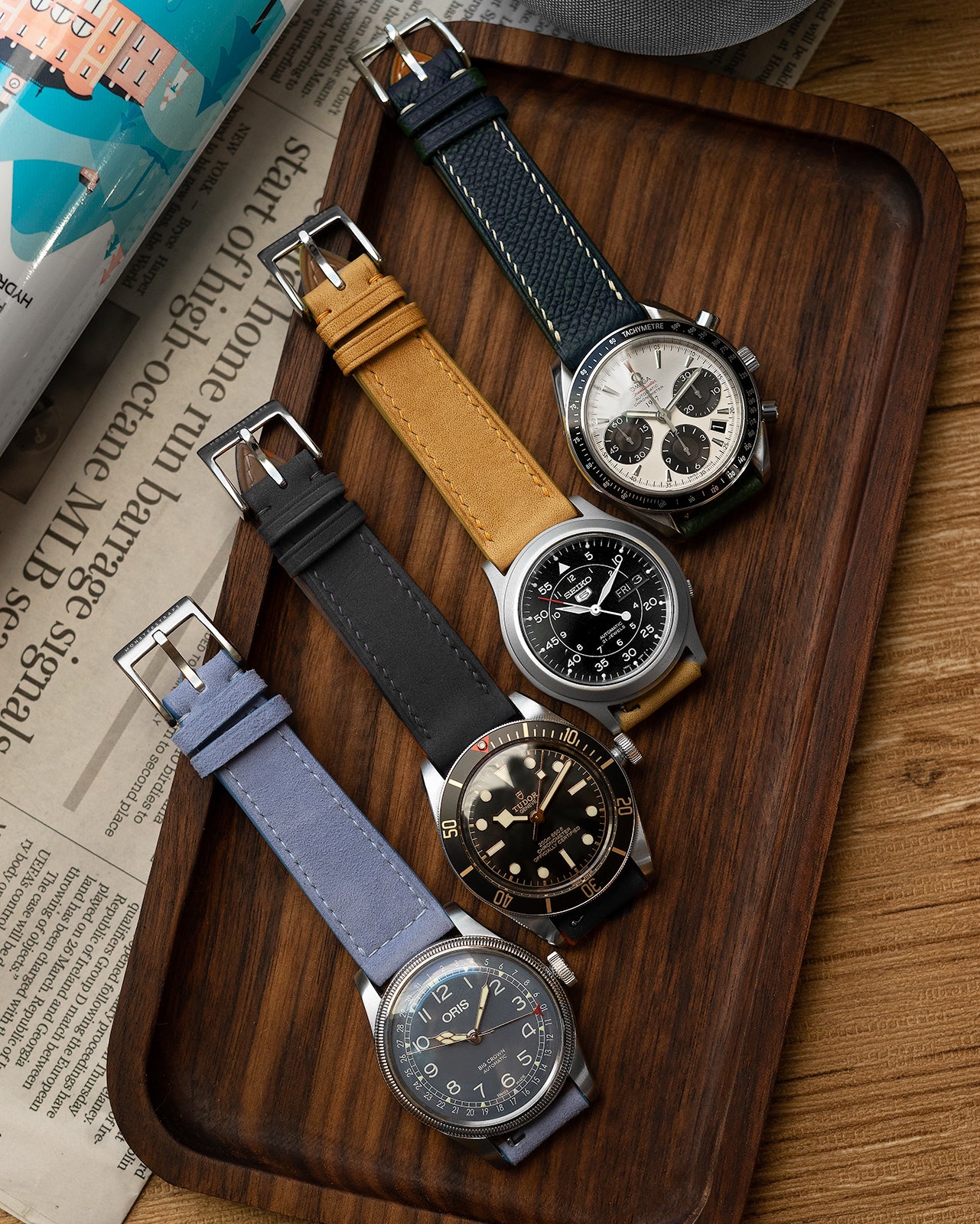 Nubuck Leather Strap (Black)